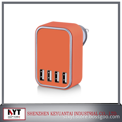 22.5w 5V4.5A 4 usb europe travel adapter,CE,Rohs,Fcc,SAA certified